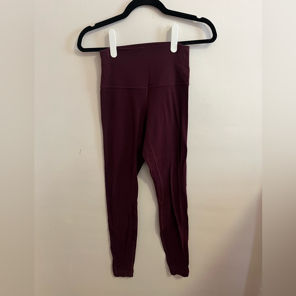 Lululemon Align High-Rise Pant 28”, Size 4, Colour - Dark Purple
